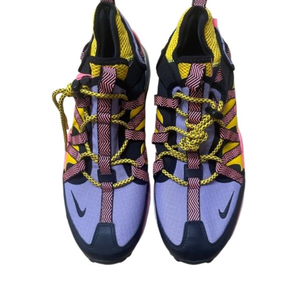 NIKE Air Max 270 Bowfin Atomic Violet Sz 12 Black/Amarillo AJ7200-004 - Picture 2 of 6